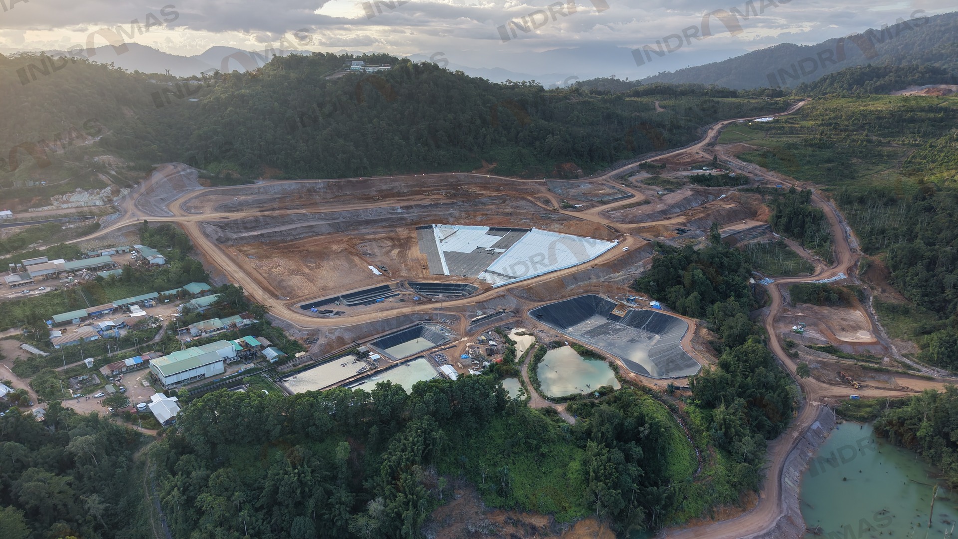 Heap Leach Pad I — aerial view